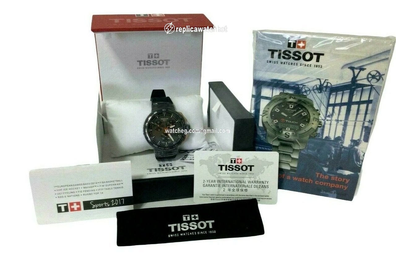 Tissot T-Race Cycling Mens watch Unisex Quartz Steel T111.417.37.441.03 2