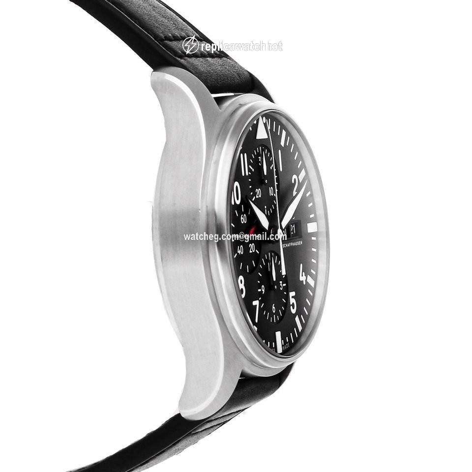 IWC Pilot Chronograph Mens watch Unisex Automatic Steel IW3777-09 2