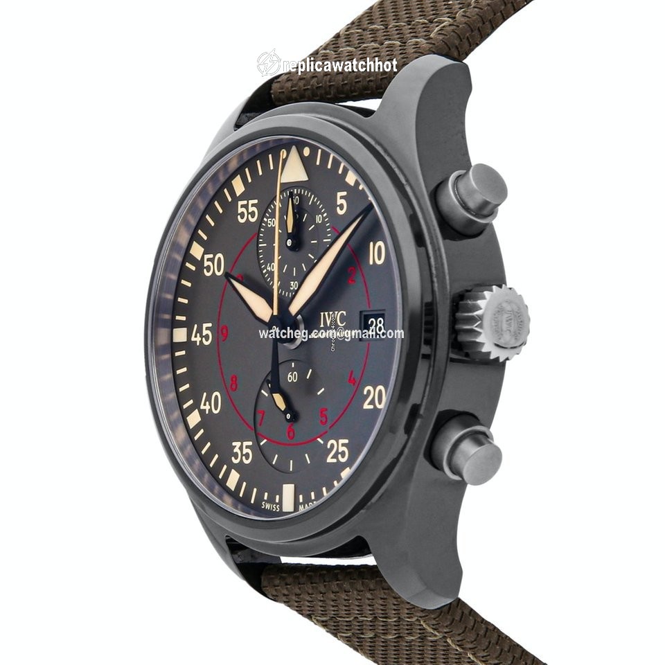 IWC Pilot Chronograph Top Gun Miramar Mens watch Unisex Automatic Ceramic IW3890-02 2