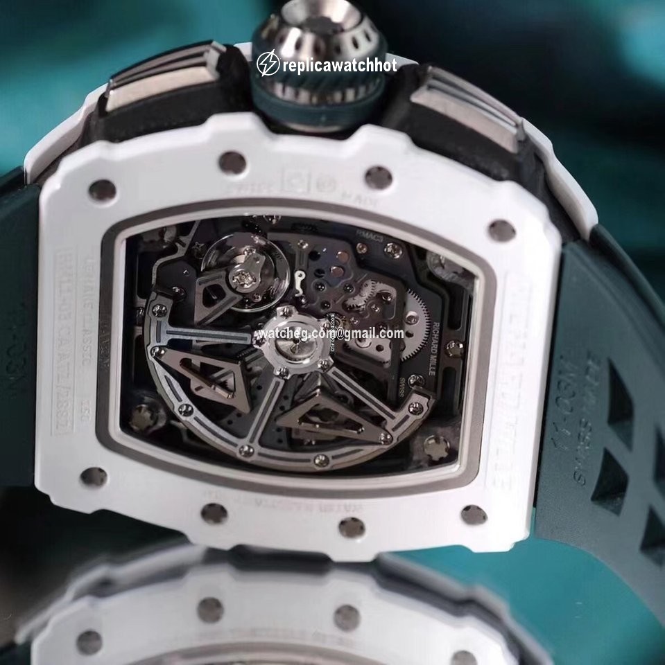 Richard Mille RM 011 Mens watch Unisex Automatic Ceramic Richard Mille Le Mans Classic Automatic Flyback Chronograph RM11 03 2