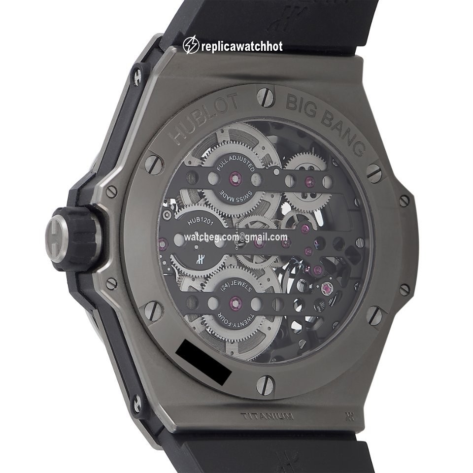 Hublot Big Bang Meca-10 Mens watch Unisex Manual winding Titanium 414.NI.1123.RX 2
