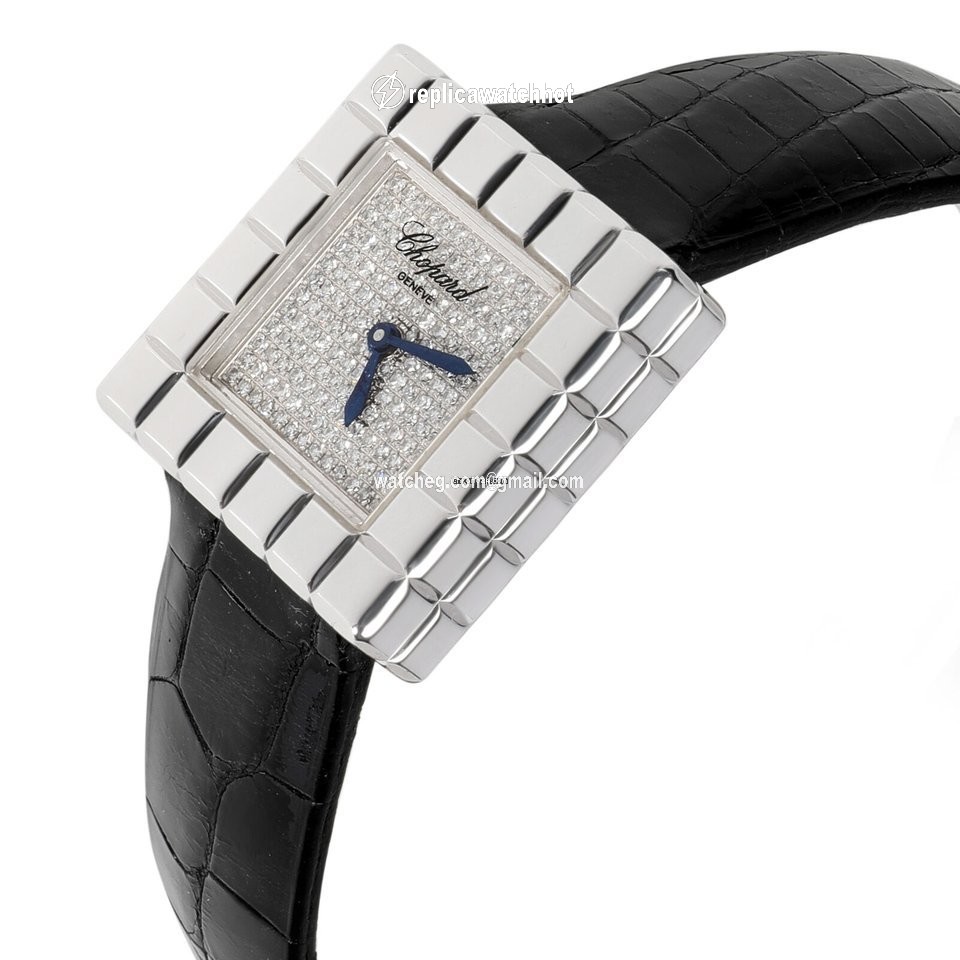 Chopard Ice Cube Womens watch Quartz White gold 127407 1003 2