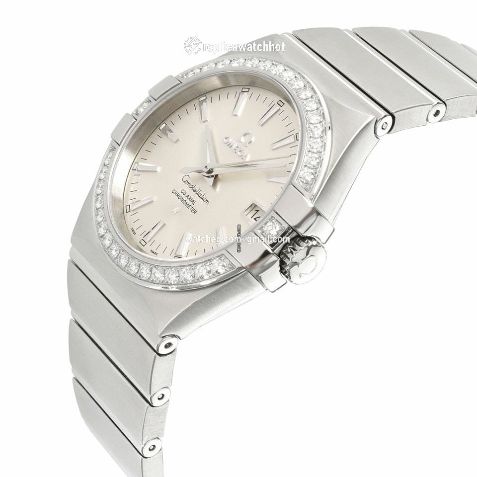 Omega Constellation Ladies Mens watch Unisex Automatic Steel 123.15.35.20.02.001 2