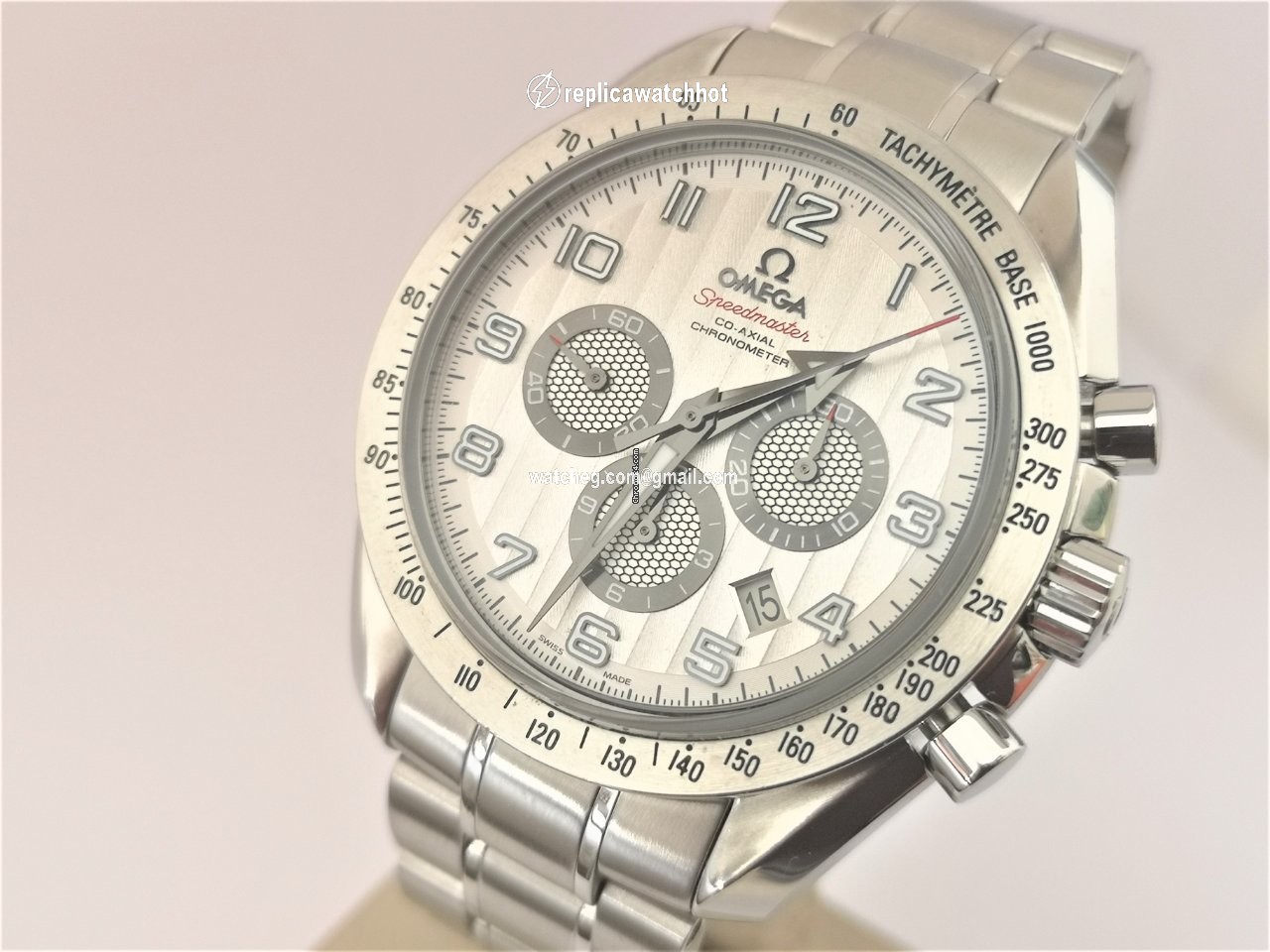 Omega Speedmaster Broad Arrow Mens watch Unisex Automatic Steel 32110425002001 2