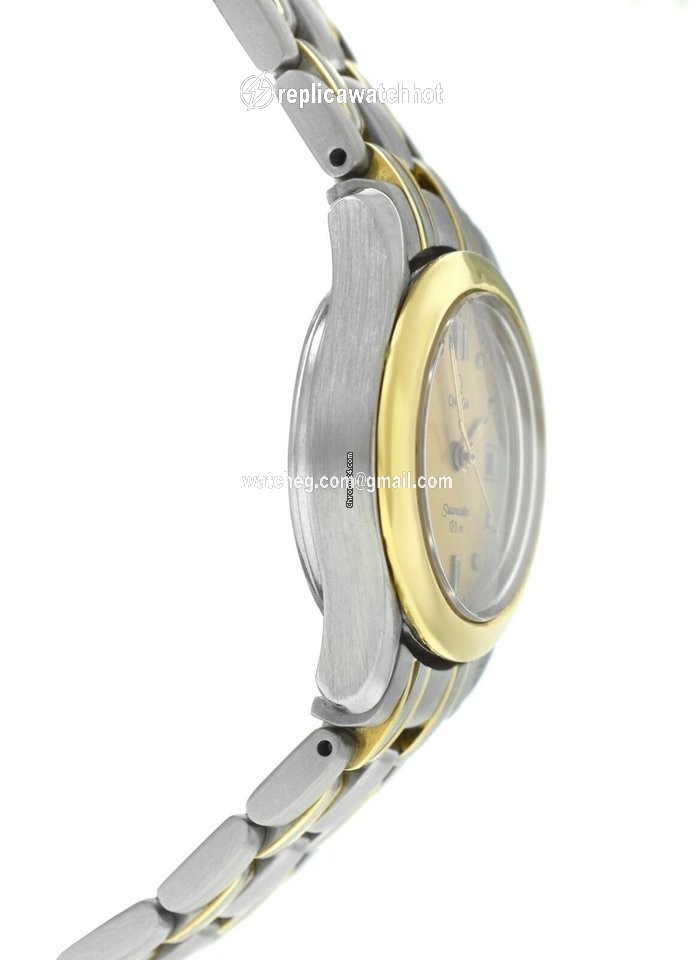 Omega Seamaster Womens watch Quartz Gold Steel 2371.10 2