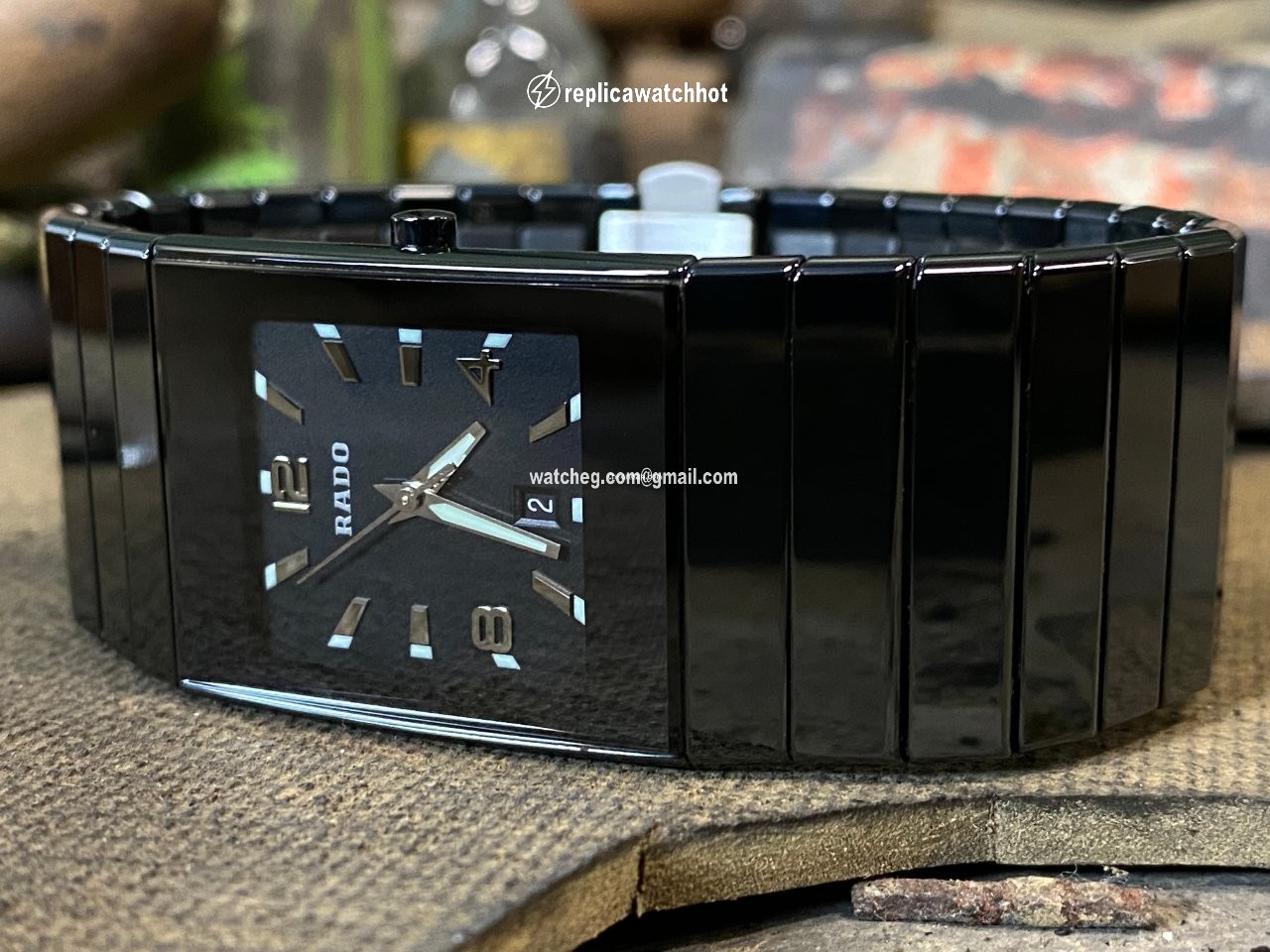 Rado Diastar Mens watch Unisex Quartz Ceramic 152.0347.3 2