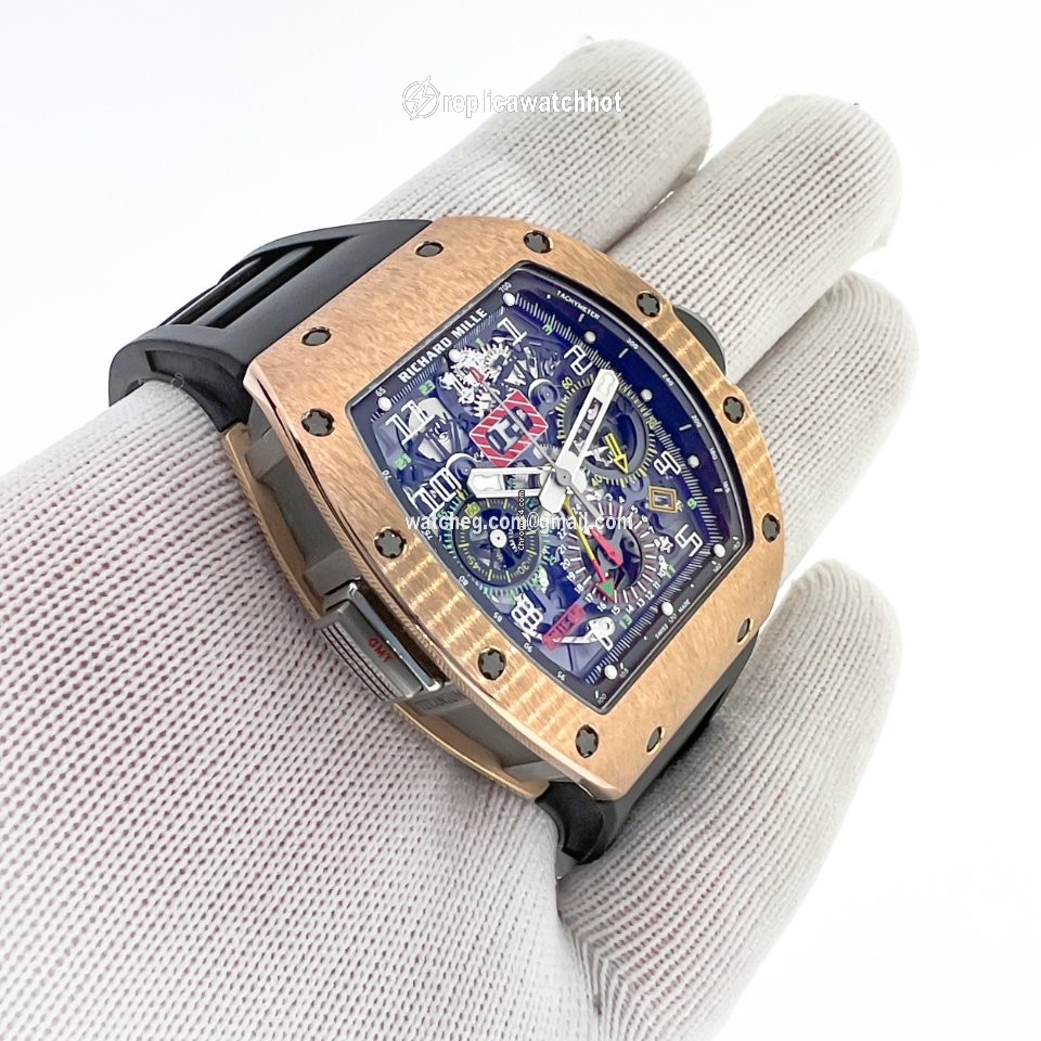 Richard Mille RM 011 Mens watch Unisex Automatic Rose gold RM011-02 2