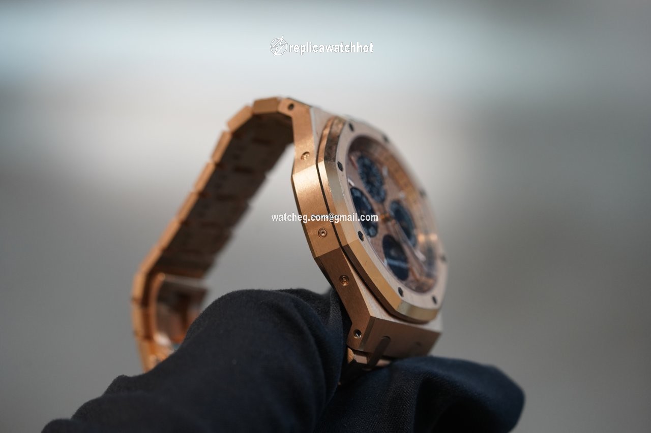 Audemars Piguet Royal Oak Perpetual Calendar Mens watch Unisex Automatic Rose gold 26584OR.OO.1220OR.01 2