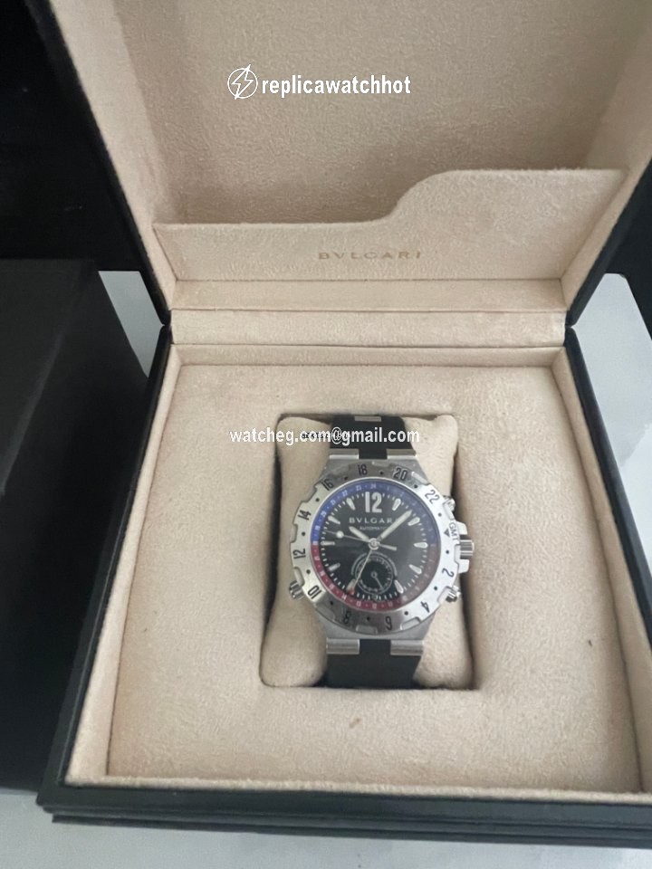 Bulgari Diagono Mens watch Unisex Automatic Steel GMT40S 2