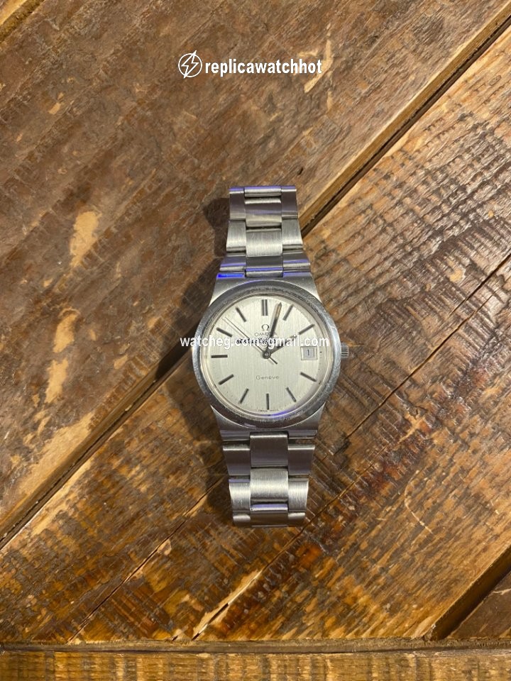 Omega Geneve Mens watch Unisex Automatic Steel 166.0163 2