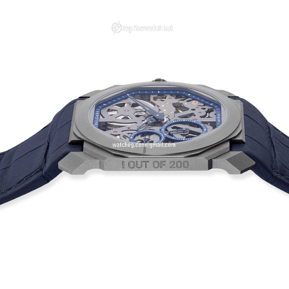 Bulgari Octo Mens watch Unisex Manual winding Titanium 102941 2