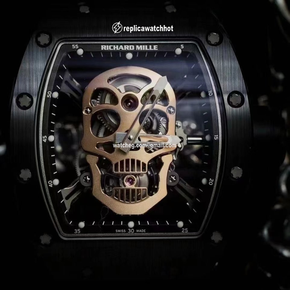 Richard Mille RM 052 Mens watch Unisex Titanium Richard Mille RM052 Black 2