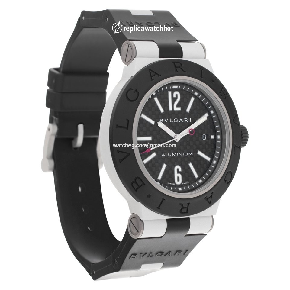 Bulgari Mens watch Unisex Automatic Titanium AL 44 TA 2