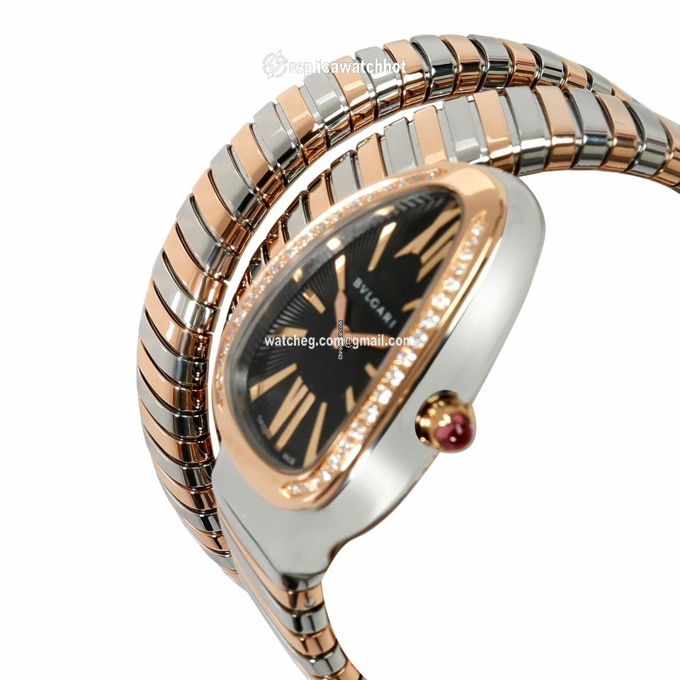 Bulgari Serpenti Womens watch Quartz Gold Steel 102099 SP 35 SPG 2