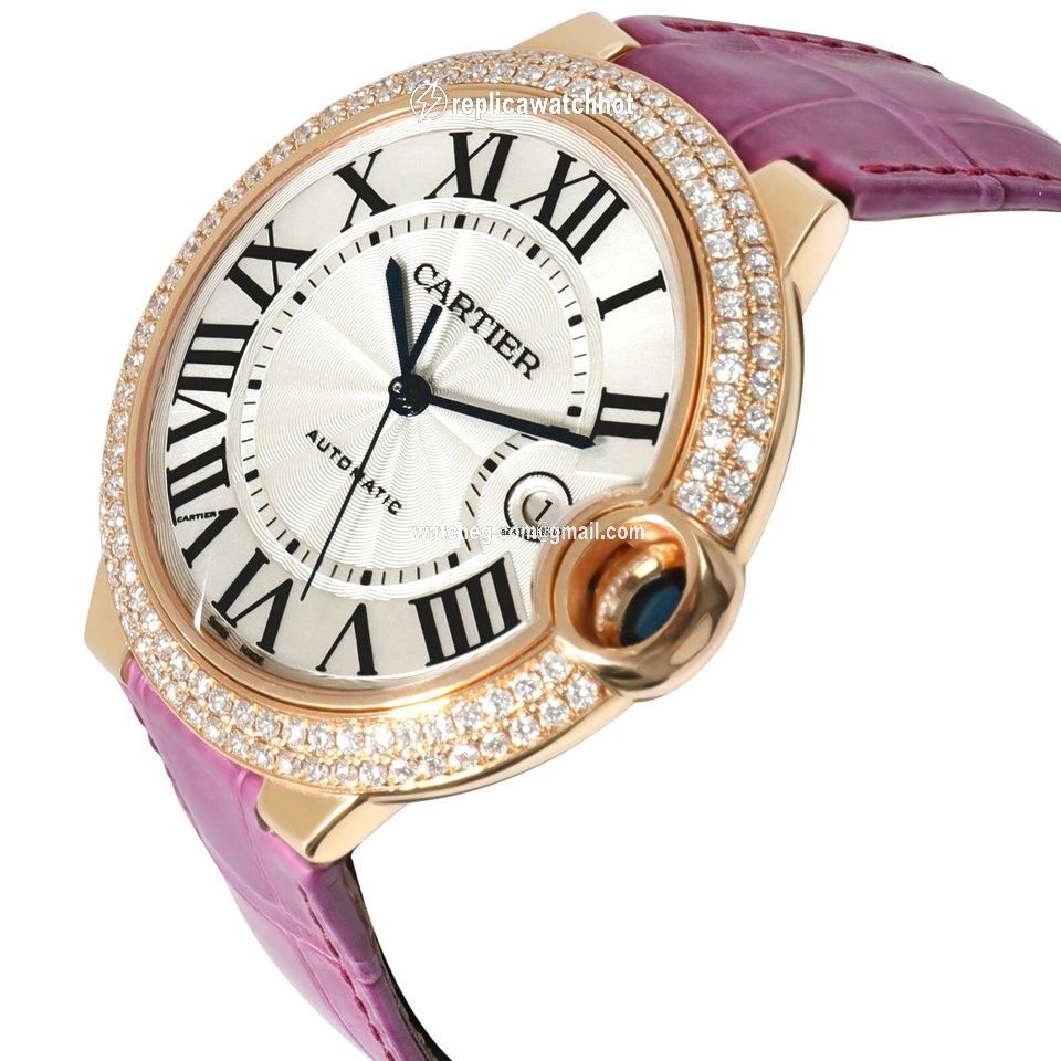 Cartier Ballon Bleu 42mm Mens watch Unisex Automatic Rose gold WE900851 2