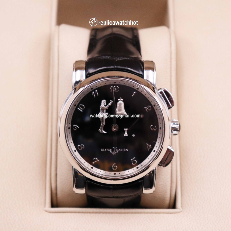 Ulysse Nardin Hourstriker Mens watch Unisex Manual winding Platinum 6109-103 E2 2