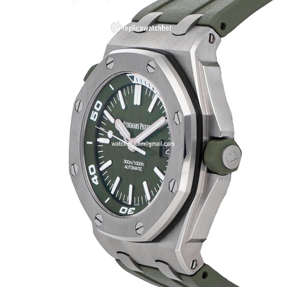 Audemars Piguet Royal Oak Offshore Diver Mens watch Unisex Automatic Steel 15710ST.OO.A052CA.01 2