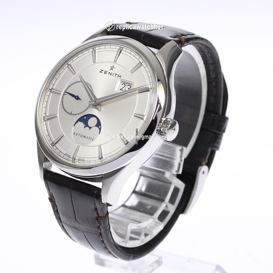 Zenith Captain Moonphase Mens watch Unisex Automatic Steel 03.2143.691 2