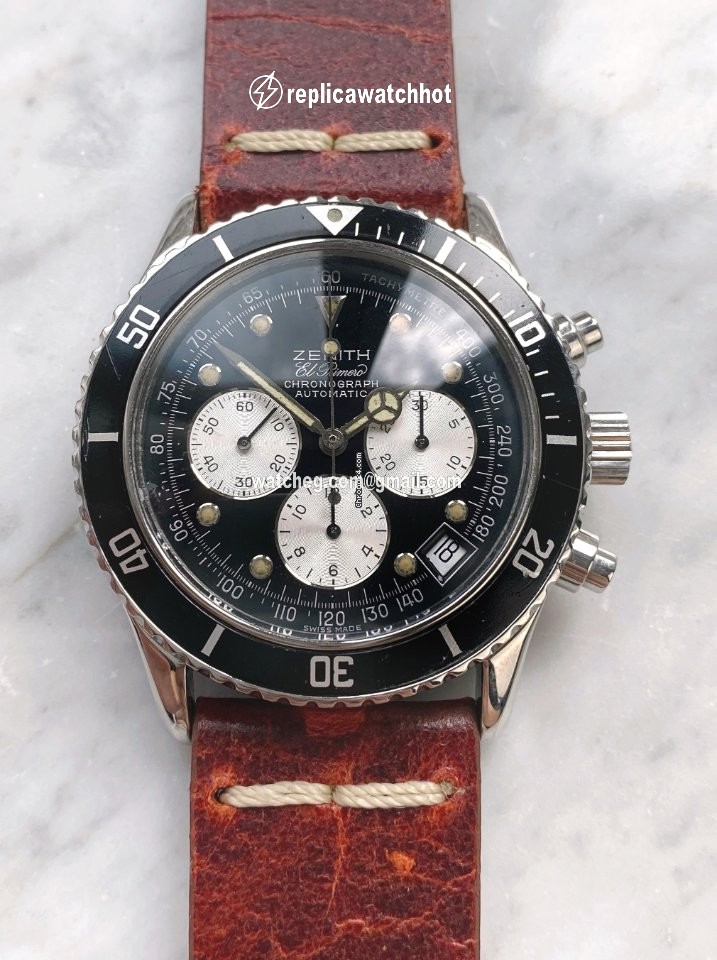 Zenith El Primero Chronograph Mens watch Unisex Automatic Steel 020310400 2