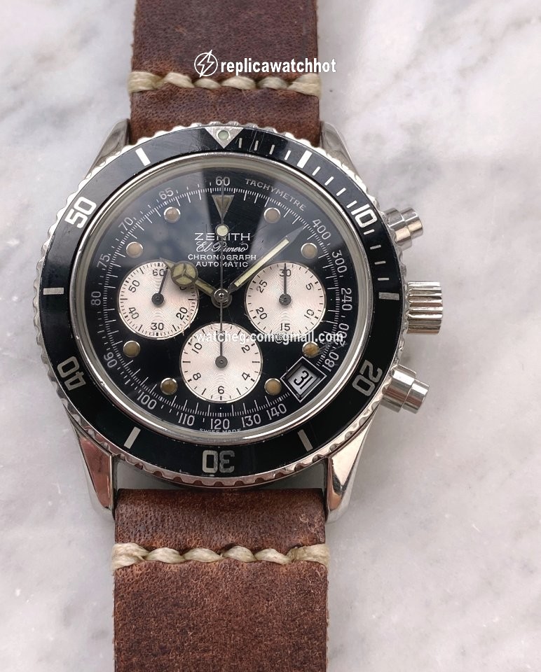 Zenith El Primero Chronograph Mens watch Unisex Automatic Steel 021310400 2