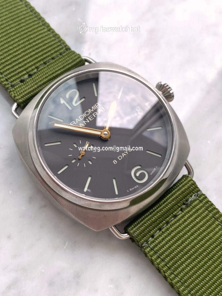 Panerai Radiomir 8 Days Mens watch Unisex Manual winding Titanium 00346 2