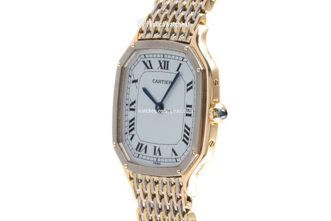 Cartier Santos Dumont Womens watch Manual winding Yellow gold 9606 2