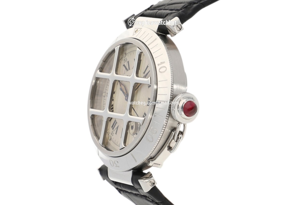 Cartier Pasha Mens watch Unisex Automatic Steel W3102255 2