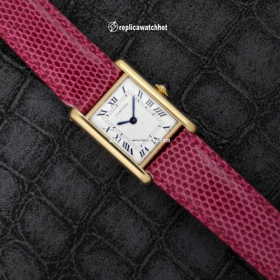 Cartier Tank Louis Cartier Womens watch Manual winding Yellow gold 78087 2