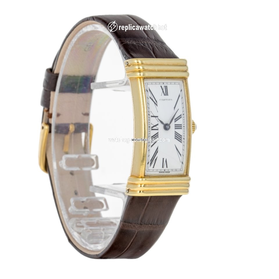 Cartier Tank Mens watch Unisex Manual winding Yellow gold 864 2
