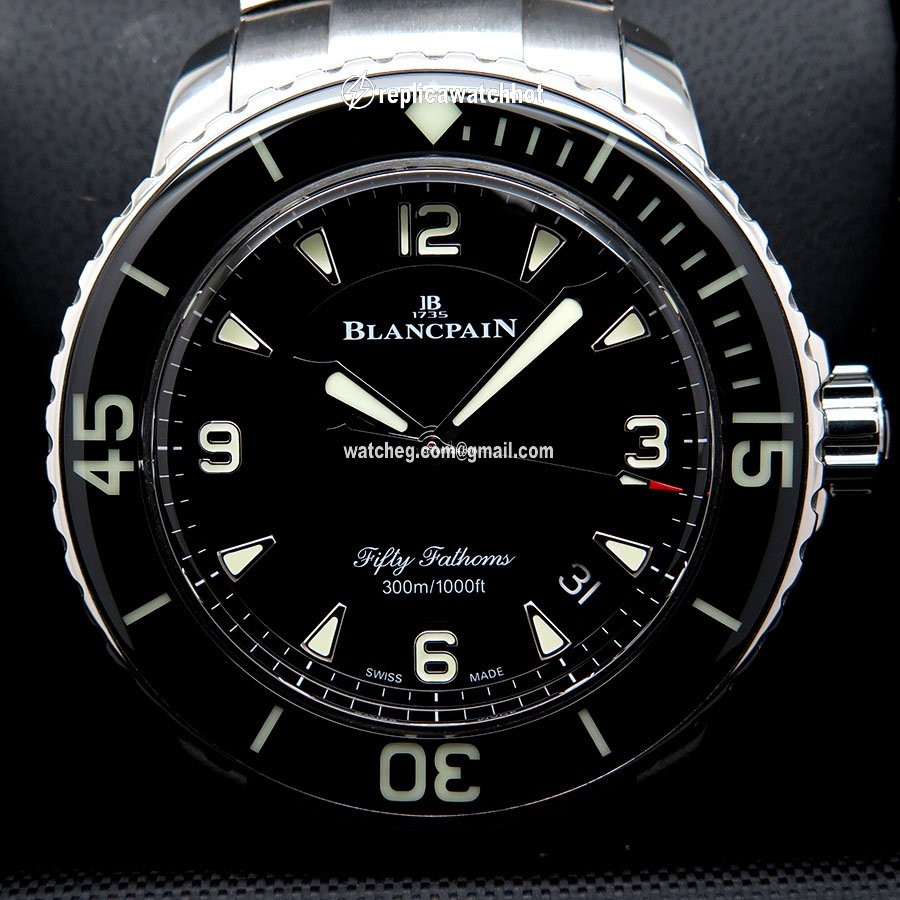 Blancpain Fifty Fathoms Mens watch Unisex Automatic Steel 5015-1130-71S 2