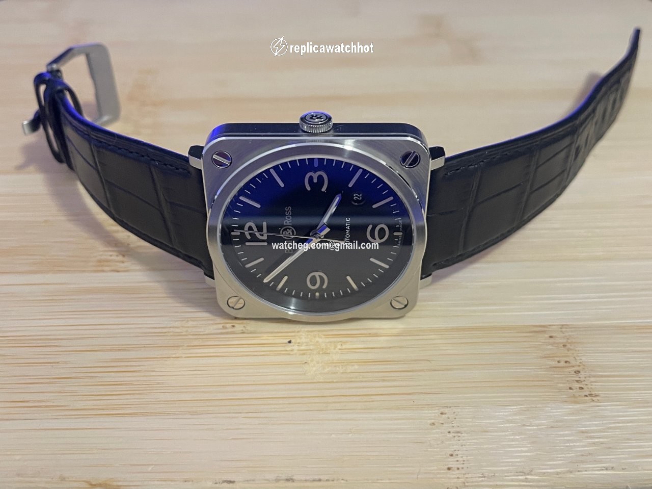 Bell & Ross BR S Mens watch Unisex Automatic Steel BRS92-BL-ST 2