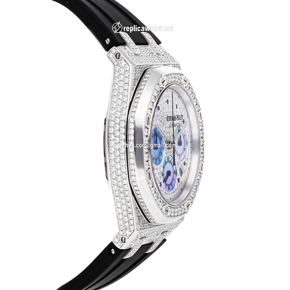Audemars Piguet Royal Oak Chronograph Mens watch Unisex Automatic White gold 26068BC.ZZ.D002CR.01 2