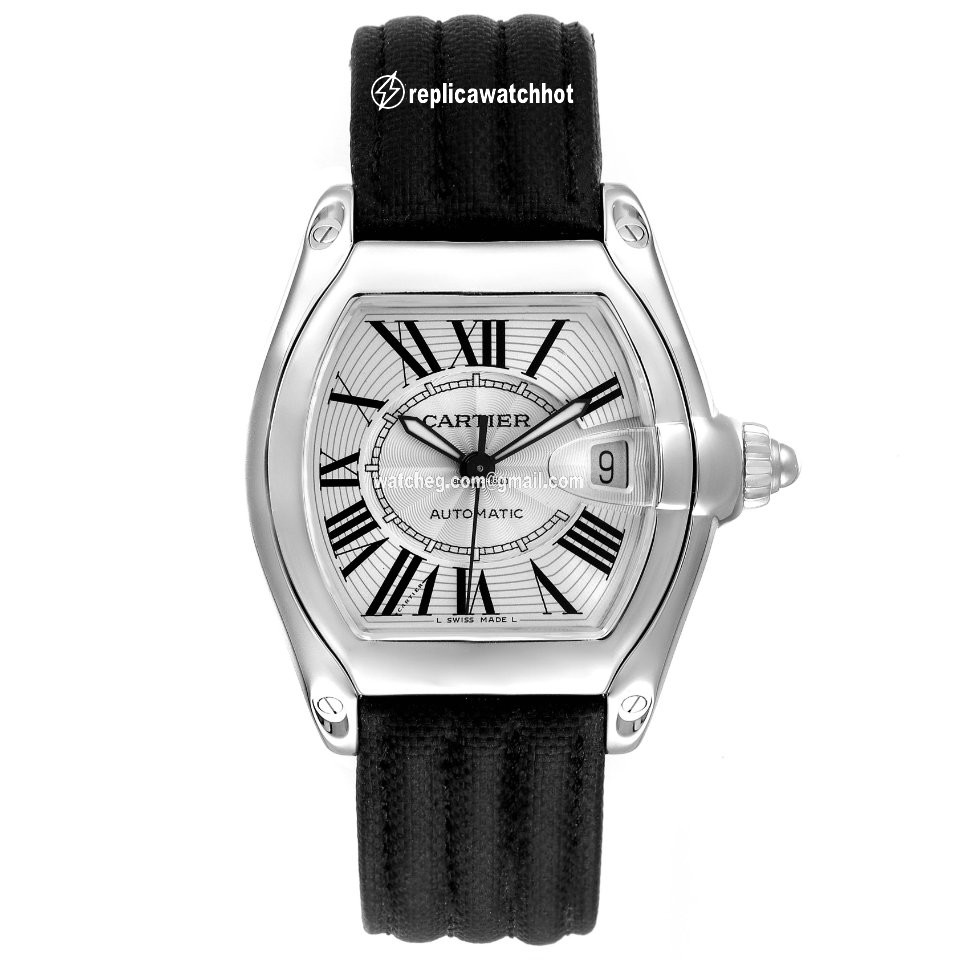 Cartier Roadster Mens watch Unisex Automatic Steel W62025V3 2