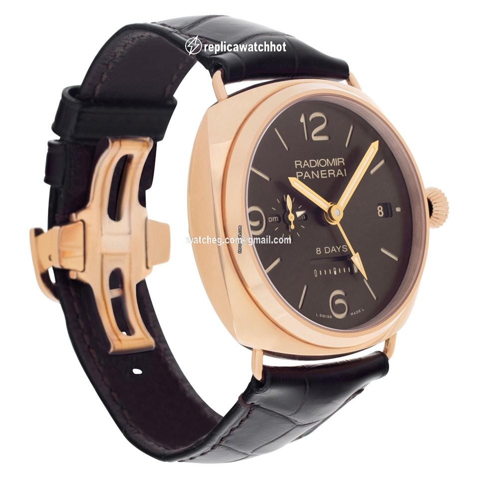 Panerai Special Editions Mens watch Unisex Manual winding Rose gold PAM395 2