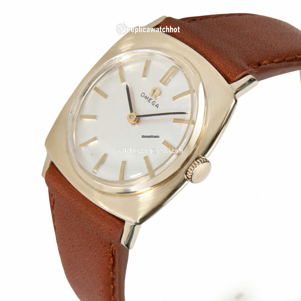 Omega Womens watch Manual winding Yellow gold PB2543 2
