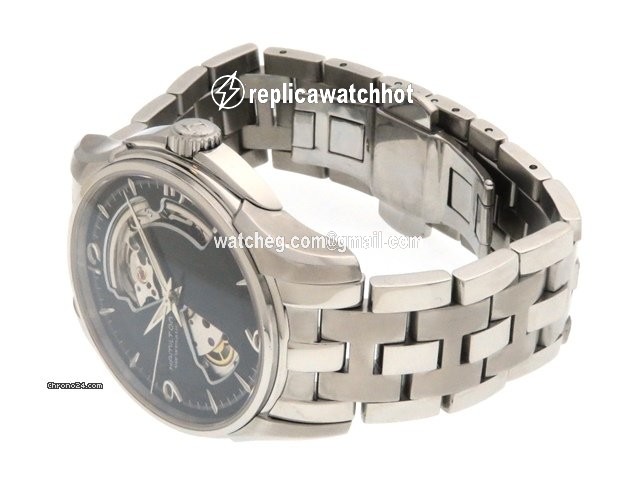 Hamilton Jazzmaster Open Heart Mens watch Unisex Automatic Steel H325650 2
