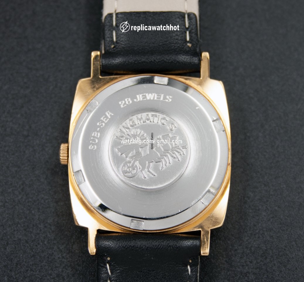 Movado Kingmatic Mens watch Unisex Automatic Gold Steel 389 615 518 2