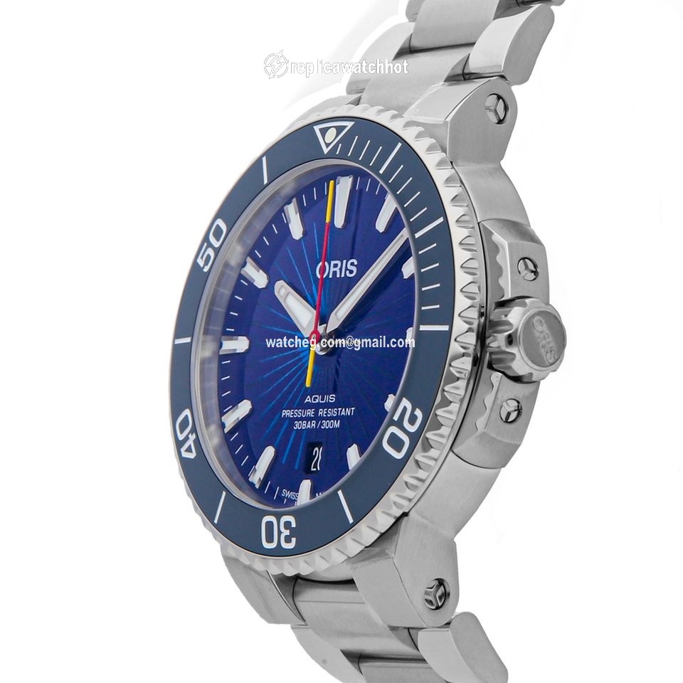 Oris Aquis Mens watch Unisex Automatic Steel 01 733 7766 4185-SET 2