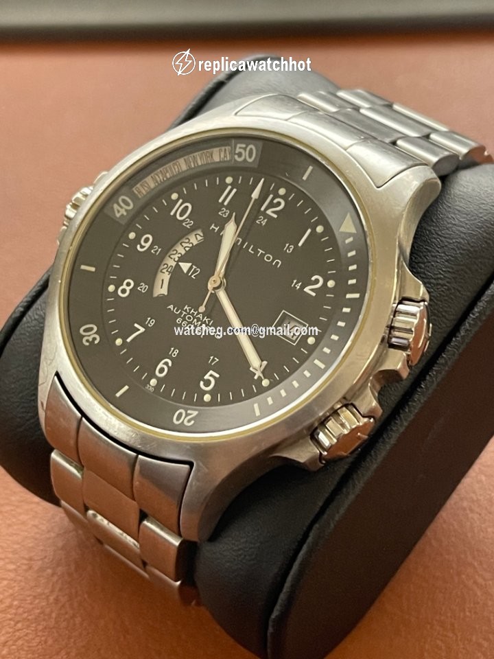 Hamilton Khaki Navy Mens watch Unisex Automatic Steel H77615133 2