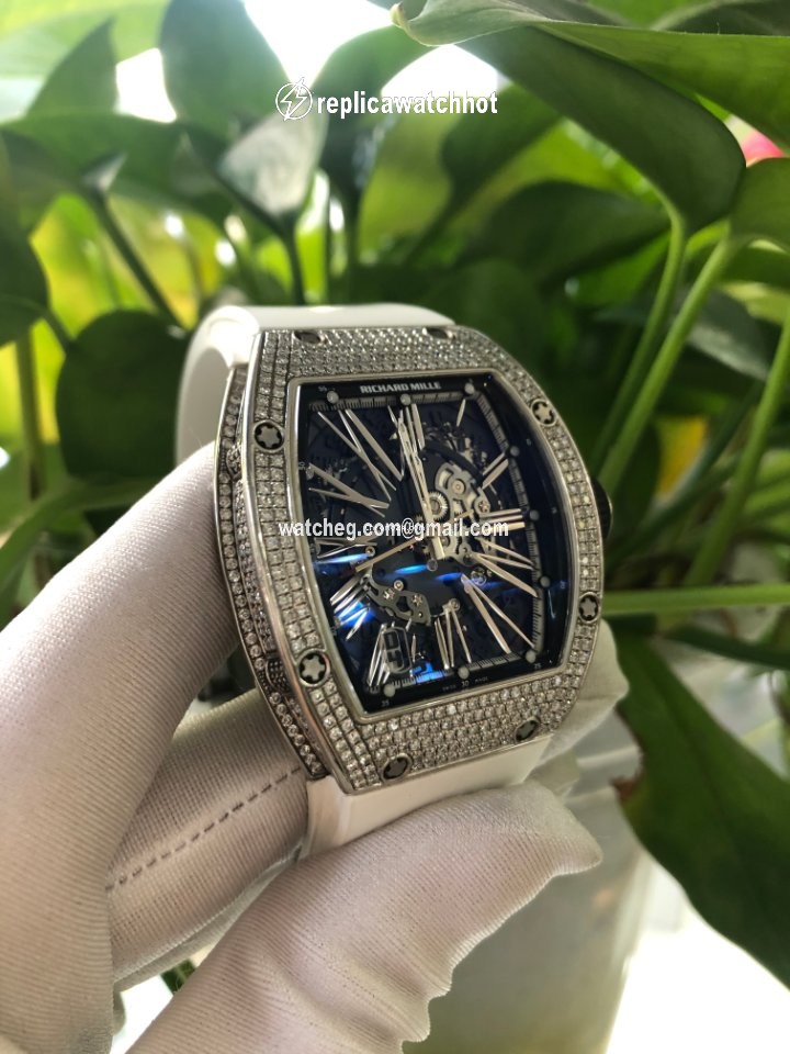 Richard Mille Mens watch Unisex Automatic White gold RM 023 2