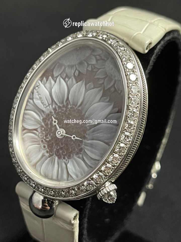 Breguet Reine de Naples Womens watch Automatic White gold 8958BB 51 974 D00D 2