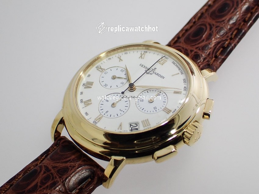 Ulysse Nardin Mens watch Unisex Automatic Yellow gold 421-22 2