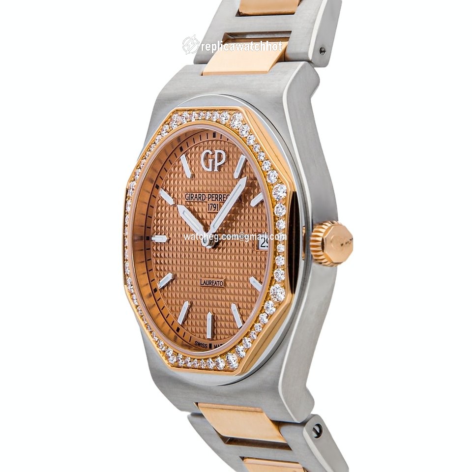 Girard Perregaux Laureato Womens watch Quartz Steel 80189D56A331-56A 2