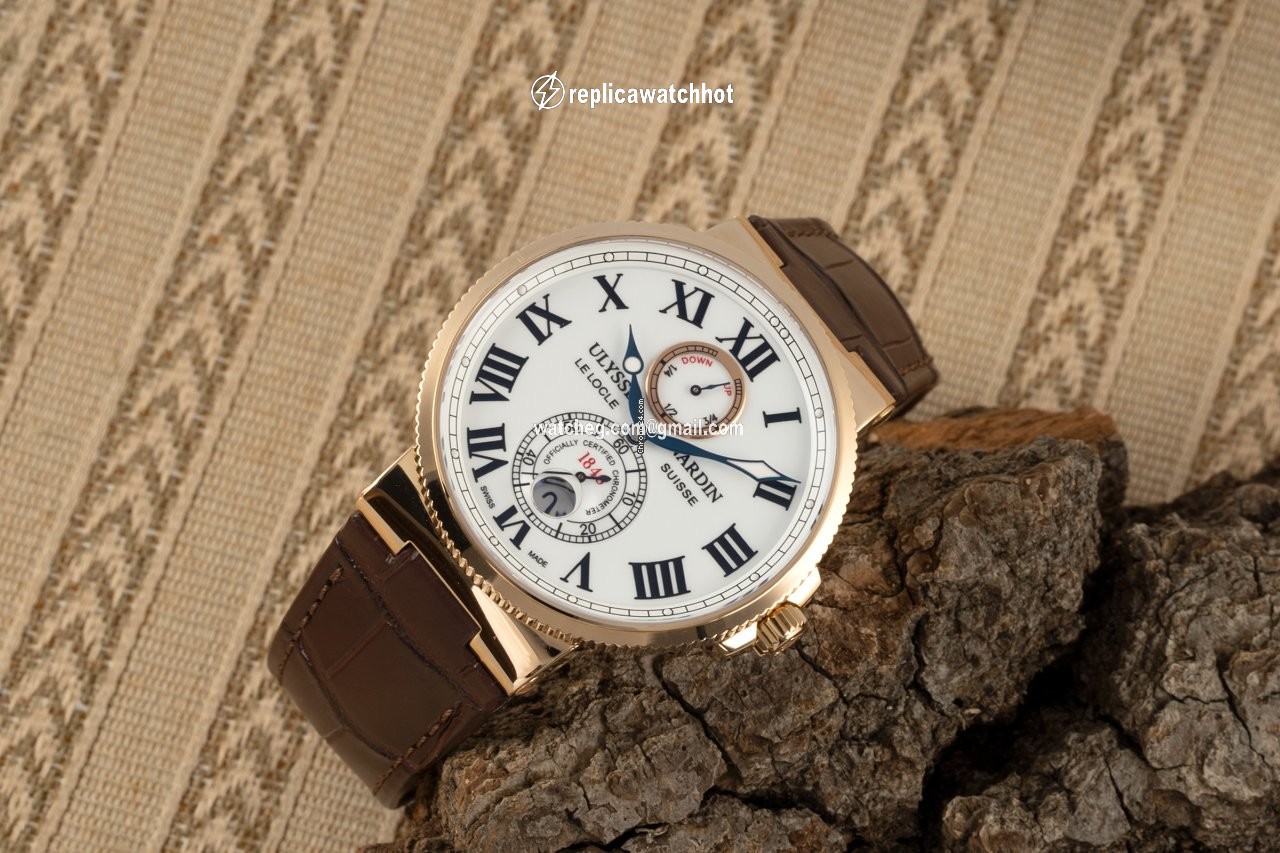 Ulysse Nardin Marine Chronometer 43mm Mens watch Unisex Automatic Red gold 266-67 40 2