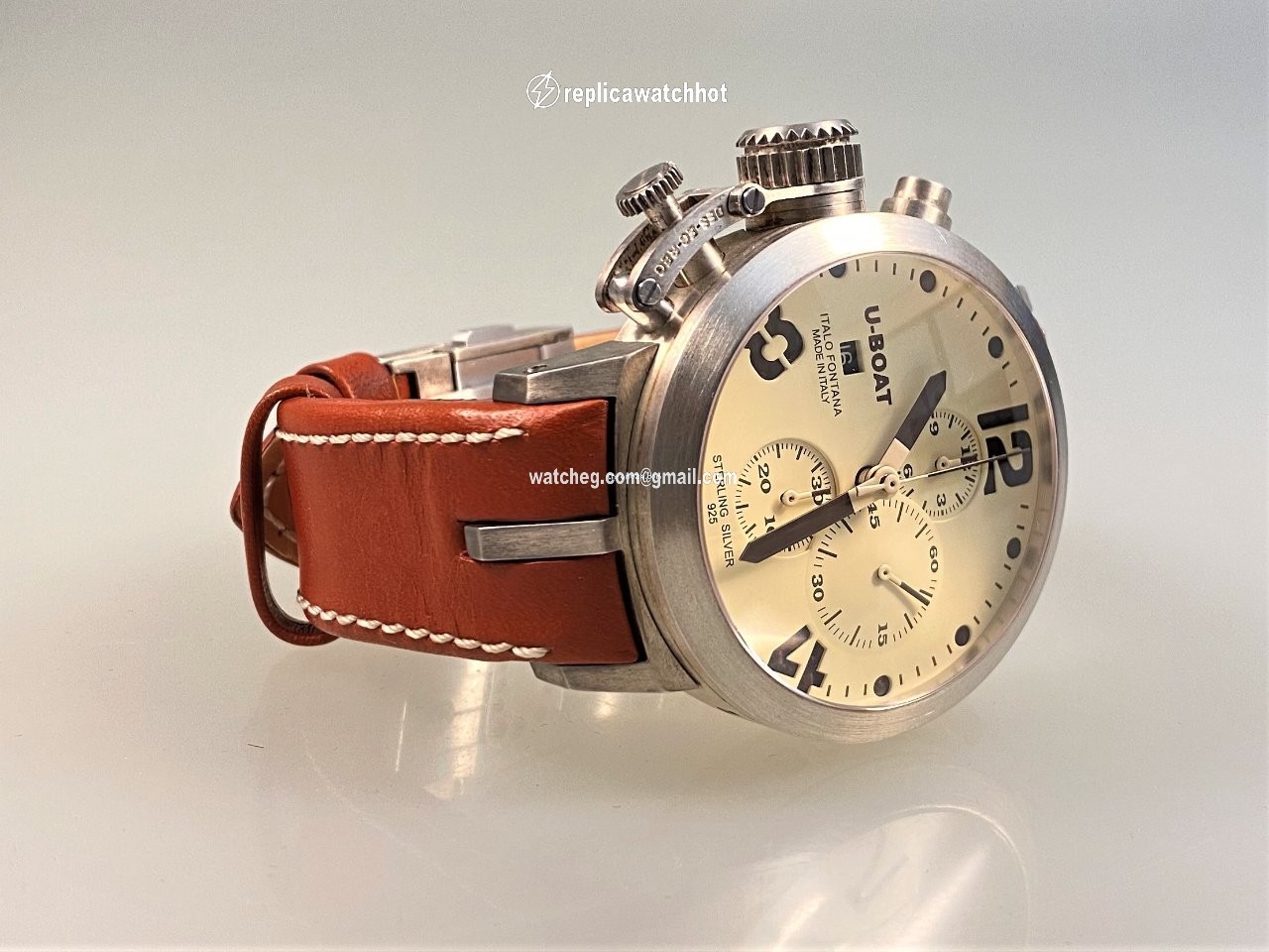 U-Boat Classico Mens watch Unisex Automatic Silver 6948 2