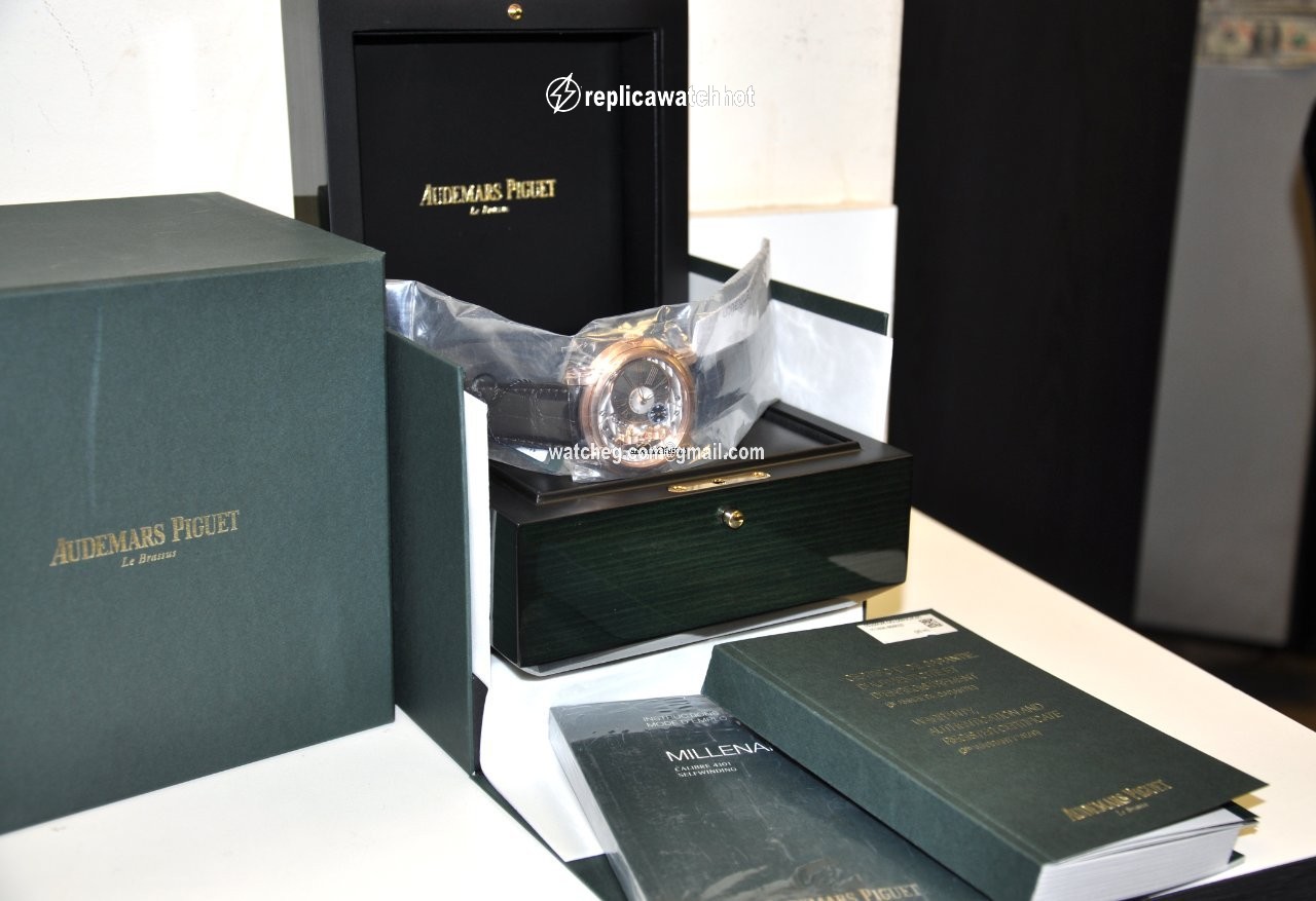 Audemars Piguet Millenary 4101 Mens watch Unisex Automatic Rose gold Ref. 15350OR.OO.D093CR.01 2