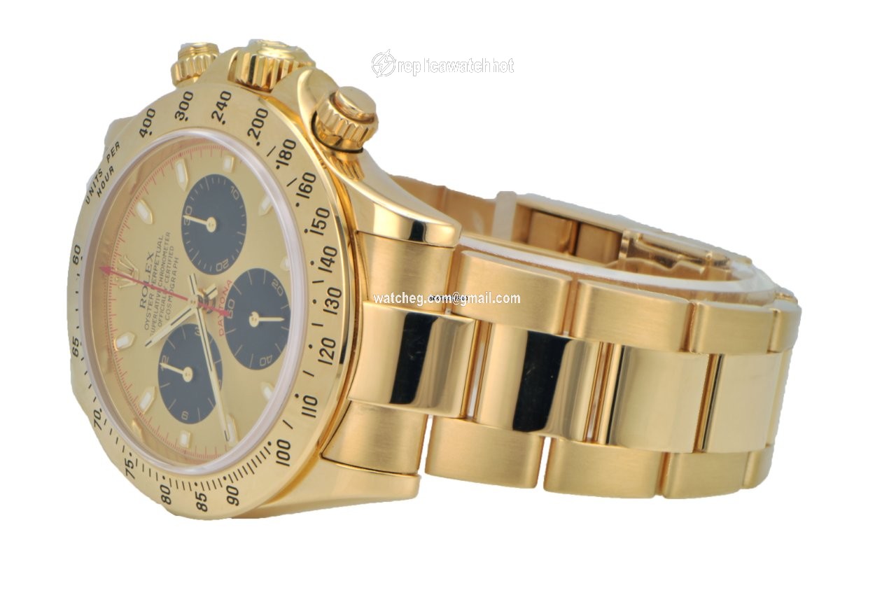 Rolex Daytona Mens watch Unisex Yellow gold Automatic 116528 pn 2