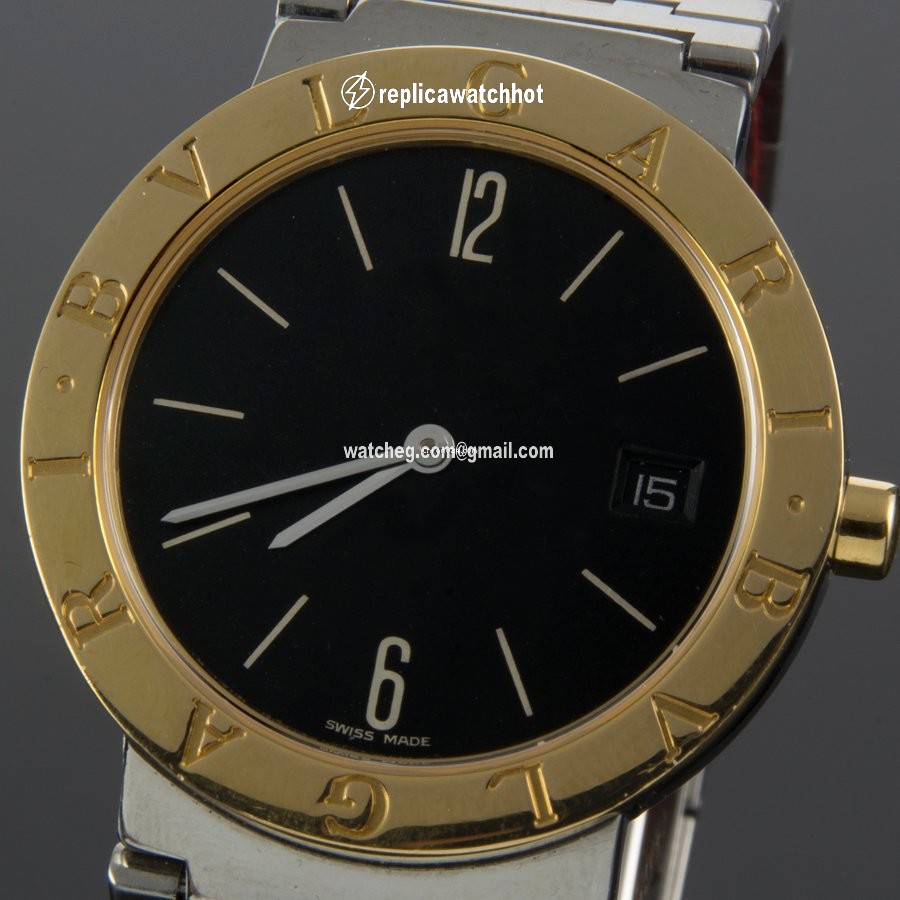 Bulgari Bulgari Mens watch Unisex Quartz Gold Steel BB 38 SGD 2