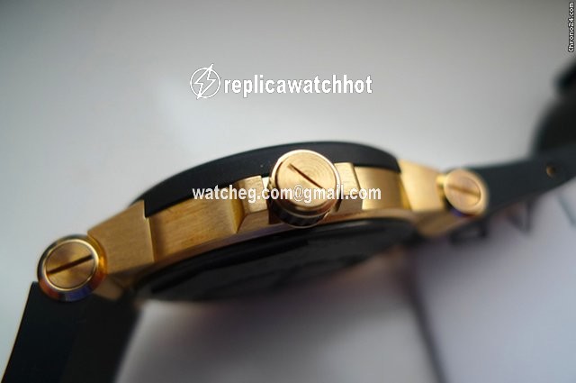 Bulgari Diagono Womens watch Automatic Yellow gold DG35BGVD 2