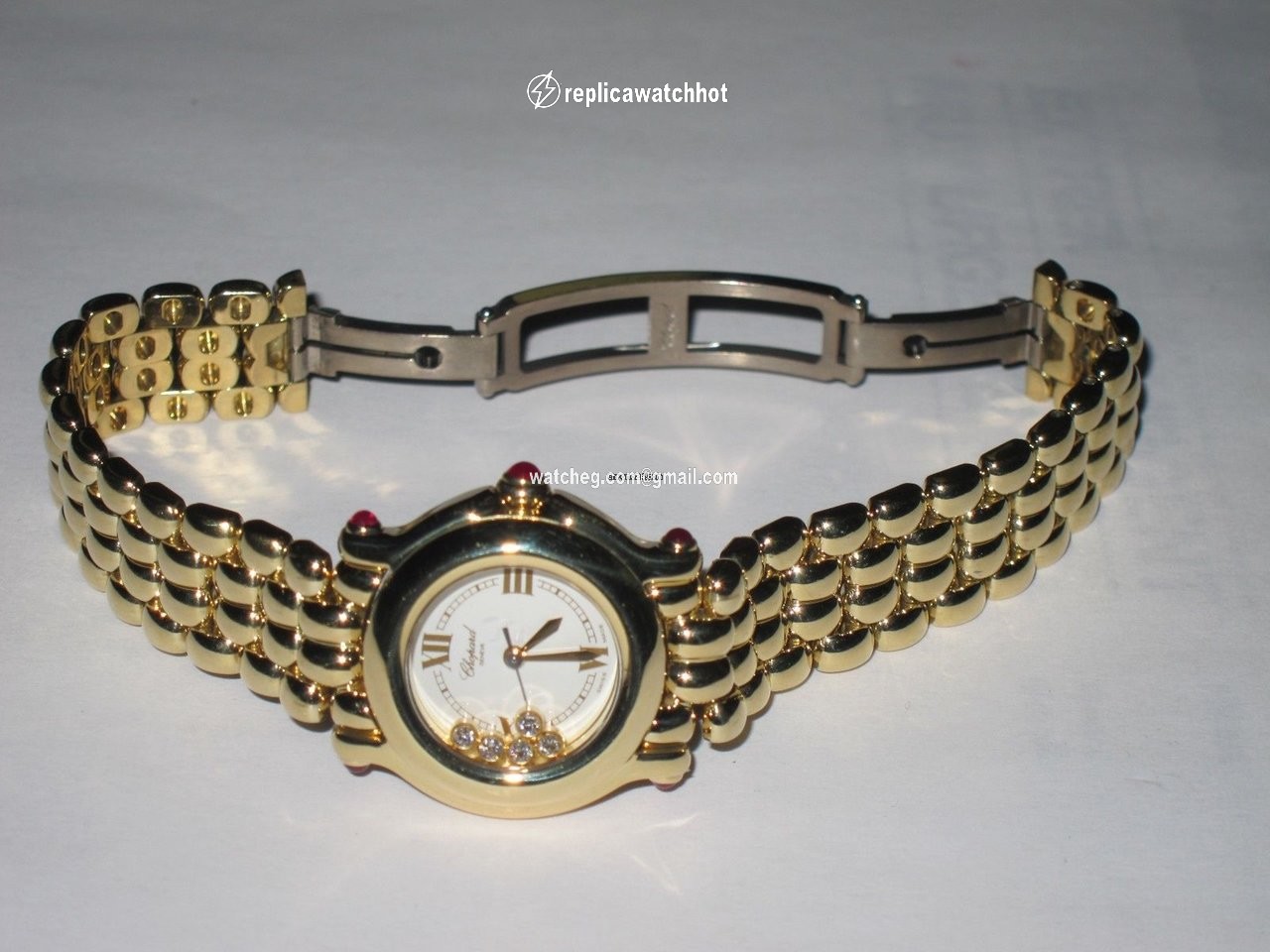 Chopard Happy Sport Womens watch Quartz Yellow gold 27 6150-22 2